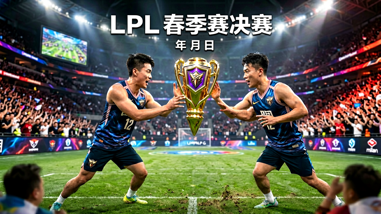 英雄联盟LPL春季赛总决赛现场激烈对战